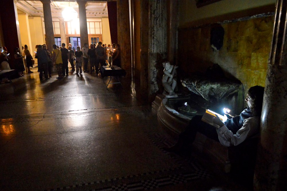 Crtež Davida Belasa  (Snimio Dejan Štifanić)